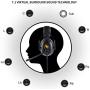 SOMIC G936N Gaming Headset for Xbox, PS4, Phone, Laptop: 7.1 Virtual(NO Drive) 50mm Surround Sound ENC Noise Reduction Ergonomics Design PUBG/LOL/Video Mode Headphone with Mic,3.5MM and USB Plug
