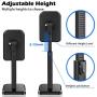 B-Land Cell Phone Stand, Adjustable Phone Holder Stand for Desk, Universal Desktop Phone Stand Tablet Stand Compatible with iPhone SE 11 Pro XS Max XR X 8 7 6S Plus Samsung Galaxy S10 S9 & Tablets