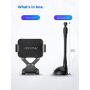 Mpow Gravity Car Phone Mount, Windshield Cell Phone Car Holder with Durable Washable Suction Cup, Compatible with iPhone 11 Pro XS MAX XR X 8/7/6 Plus,Galaxy S10/S9/S8/Note9, and Other Phones