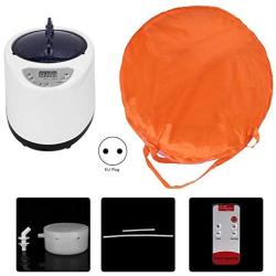 wosume Portable Sauna Steamer Pot, Household Waterproof Foldable Steam Sauna Box Steamer Tent Spa Machine for Steam Room(US Plug)