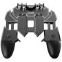 LICHIFIT Mobile Game Controller Turnover Button Gamepad six-Finger Phone Handle Gaming Trigger Fire Aim Key for PUBG iOS Android