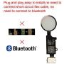 Afeax Compatible with Apple iPhone Home Button Main Key Flex Cable Replacement for iPhone 7/7 Plus and iPhone 8/iPhone 8 Plus (Rose Gold) Version 4