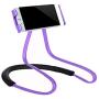 Lazy Cell Phone Holder - Universal Phone Holder to Wear Around Neck Lazy Bracket Free Rotating Smart Mobile Phone Mount Stand