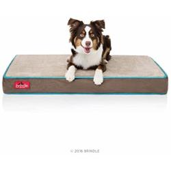 Brindle Waterproof Designer Memory Foam Pet Bed