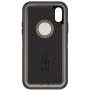 OtterBox DEFENDER SERIES SCREENLESS EDITION Case for iPhone Xs & iPhone X - Frustration Free Packaging - DARK LAKE (CHINCHILLA/DRESS BLUES)