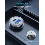 USB C Car Charger Super Mini AINOPE All Metal 36W Fast USB Car Charger PD&QC 3.0 Dual Port Car Adapter Fit Compatible with iPhone 11/11 Pro/Max/XS, Samsung Note 10/S10, Google Pixel 3/2/XL-Silver