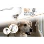 Mighty Paw Metal Potty Bell, an All Metal Dog Doorbell with Sleek Silver Bell and Support, The Thick-Walled Durable Bell Optimizes Sound Quality. Includes Training Guide