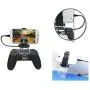 Kongqiabona-UK Mobile phone clip bracket mounting bracket for Playstation 4 for PS4 game controller, with USB cable black Kongqiabona-UK Mobile phone clip bracket mounting bracket for Playstation 4 for PS4 game controller, with USB cable black