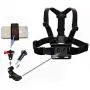 Yoogeer Adjustable Cellphone Selfie Chest Mount Harness Strap with Cell Phone Clip Holder for iPhone 11 Pro Max Xs XR Max X 8 7 6 + 5 Yoogeer Adjustable Cellphone Selfie Chest Mount Harness Strap with Cell Phone Clip Holder for iPhone 11 Pro Max Xs XR Max X 8 7 6 + 5