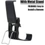 CONNYAM Foldable Mobile Phone Holder Clip for Xbox One Controller, Cellphone Clamp Mount Compatible with Xbox One S, Xbox One X, Steelseries Nimbus, iPhone/Samsung/Sony/LG/Huawei (Black 3-Pack)