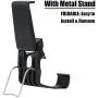 CONNYAM Foldable Mobile Phone Holder Clip for Xbox One Controller, Cellphone Clamp Mount Compatible with Xbox One S, Xbox One X, Steelseries Nimbus, iPhone/Samsung/Sony/LG/Huawei (Black 3-Pack)