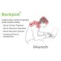 The Backpod - Premium Treatment for Neck, Upper Back and Headache Pain from Hunching over Smartphones and Computers. Great for Costochondritis, Thoracic Motion and Perfect Posture