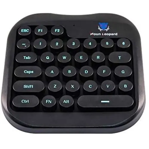J&TOP Mini Keypad FPS PUBG Mobile Game Keyboard Compatible with Most Android Smart Phones