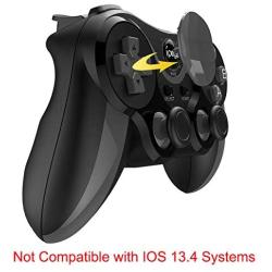 IPEGA PG-9128 Wireless 4.0 Gamepad Trigger Pubg Controller Mobile Joystick Compatible iOS/Android Devices and Smart TV/Set-top Box/PC Computer（Black)