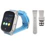 KKBEAR (Give Replaceable Strap) 3G GPS Watch for Kids Elderly,WiFi Phone Call, Real-time Tracking, Geo-Fence Touch Screen Camera SOS Alarm Anti-Lost GPS Tracker Suitable for Dementia Alzheimers