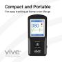 Vive Precision EKG Monitor (App Included) - Portable Pocket ECG Device - Heart Rate Tracking Sensor Detects Irregular Cardiac Rhythm - Wireless Electrocardiogram Test Made Easy - Smartphone Compatible