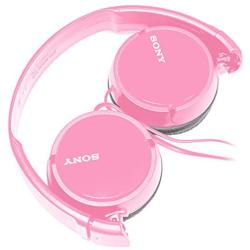 SONY Over Ear Best Stereo Extra Bass Portable Foldable Headphones Headset for Apple iPhone iPod/Samsung Galaxy / mp3 Player / 3.5mm Jack Plug Cell Phone (Rose)