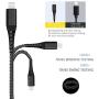 iPhone Charger Cable Lightning Cable SHARLLEN 5 Pack [3FT/3FT/6FT/6FT/10FT] Nylon Braided Lightning Cord Fast Long Cords iPhone Charging Cable Compatible/XS/Max/X/8 Plus/8/7/7P/iPad/iPod Black