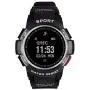 F6 Bluetooth Smart Watch IP68 Waterproof Sport Tracker Watch Outdoor Style Touchscreen with Pedometer, Message Push, Sleep Monitor, Heart Rate, Alarm Clock and Stopwatch (Silver + Black)