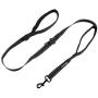 MyDog 5 Feet Reflective Dog Car Seat Belt Leash with 2 Cushioned Handles