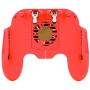 Efaster Mobile Game Controller for PUBG 4in1 Gamepad Shoot and Aim Trigger Phone Cooling (Red)