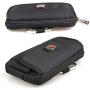 VIIGER Multipurpose Canvas Belt Pouch with Belt Loop Pouch Bag Smartphone Carrying Case Phone Belt Holder Holster iPhone 11 Pro Max Holster Case Molle Waist Bag for iPhone 11,11 Pro,XR,8 Plus,Black