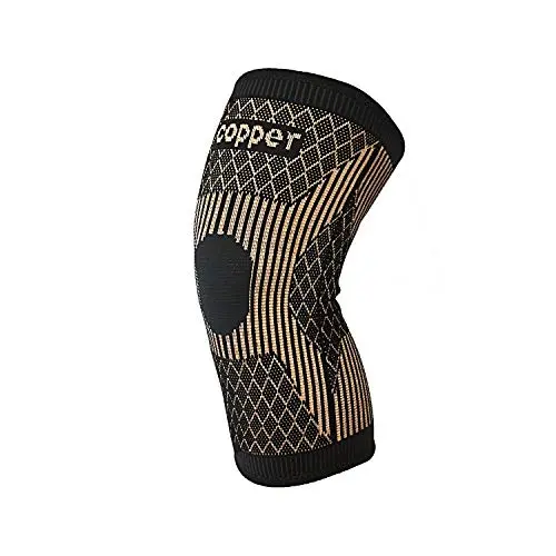Copper Knee Brace -Copper Knee Sleeve Compression For Sports,Workout,Arthritis Pain Relief and Support-Single (XL) Copper Knee Brace -Copper Knee Sleeve Compression For Sports,Workout,Arthritis Pain Relief and Support-Single (XL)
