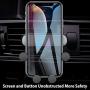 Car Phone Holder, Universal Car Aircon Outlet Phone Mount Smartphone Cradle Vehicle Bracket for iPhone Huawei Samsung LG Nexus Sony Nokia and More