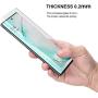Note 10 plus Screen Protector tempered glass for Galaxy Note 10 plus [3D Edge Covered] [9H Hardness] [Case Friendly] [scratch resistant] [2-Pack] black