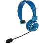 Blue Tiger Elite Premium Wireless Bluetooth Headset – Professional Truckers’ Noise Cancellation Head Set with Microphone – Clear Sound, Long Battery Life, No Wires - 34 Hour Talk Time - Blue