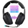 SA818 PS4 Gaming Headset Casque PC Gamer Headphones with Microphone for New One Controller Laptop Mobile Phone