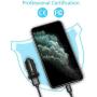 Wishinkle UL Certified USB Car Charger, 12W/2.4A Fast Car Charger Mini Cigarette Lighter USB Charger Compatible with iPhone 11/11 pro/XR/X/XS, Samsung Note 9/Galaxy S10/S9/S8 and More