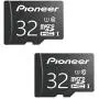 Pioneer 32GB microSD Classic with Adapter - C10, U1, Full HD Memory Card (2 Pack) Pioneer 32GB microSD Classic with Adapter - C10, U1, Full HD Memory Card (2 Pack)