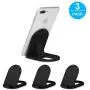 Cell Phone Stand for Desk, 3Pack Black Mobile Stand Portable Foldable Desktop Cell Phone Holder Adjustable Universal Multi-Angle Cradle Kickstand for Tablet iPad Mini iPhone X/xr/xs max Cell Phone Stand for Desk, 3Pack Black Mobile Stand Portable Foldable Desktop Cell Phone Holder Adjustable Universal Multi-Angle Cradle Kickstand for Tablet iPad Mini iPhone X/xr/xs max