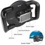 D&F Underwater Dome for DJI OSMO Action Camera, Dual Handheld Tray Dome Port Housing Case Up to 45m/147ft Waterproof Diving Photography Accessories