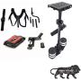 SHOOTVILLA 3000 Camera Stabilizer Steadycam & Body Pod Load Upto 3.5kg Free Quick Release and Table CLAMP