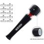 Cordless Personal Wand Electric Massager with 10 Powerful Magic Vibrations, PALOQUETH Rechargeable Handheld Back Massager Wand Massage for Deep Muscles Pain Relief