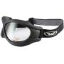 Global Vision Big Ben Goggles 2 Pairs Black Frames 1 Clear Lens 1 Smoke Lens