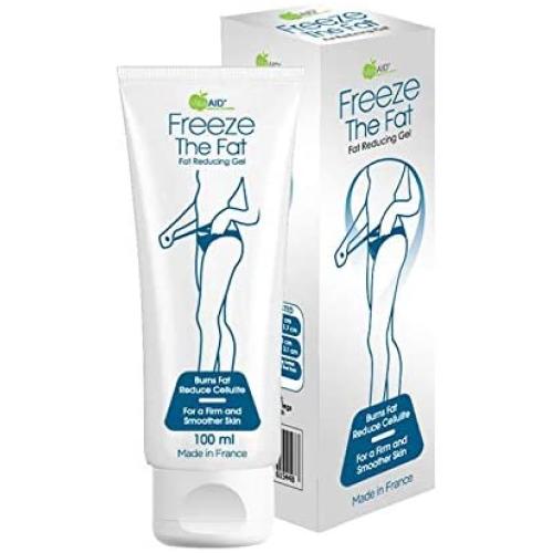 VitaAid Freeze The Fat Cryo Shape Slimming Gel with Proven Results, Formulated to Fight Stubborn Fat on Thighs, Stomach, Hips, Buttocks and Arms, Fights Cellulite, Made in France.