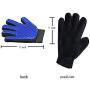 Anlising Pet Brush Glove Pet Grooming Glove Efficient Pet Hair Remover Mitt Enhance Five Finger Design Cat Dogs