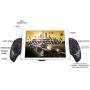 Mobile Game Controller, PowerLead PG9023S Wireless Gamepad Gaming Trigger Game Controller Compatible with 5-10" iOS/Android Phone PC Tablet (Does not Support Above ios13.4)