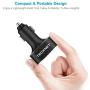 TECKNET USB Car Charger, PowerDash D2 9.6A/48W 4-Port Rapid USB Car Charger with BLUETEK Technology Compatible with iPhone X/8/7/6/6 Plus, iPad Air 2/Mini 4,Samsung Galaxy S6/S6 Edge and More…