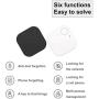 Kimfly Key Finder Smart Tracker-2Pcs Black and White,Item Finder Phone Finder Bluetooth Tag