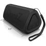 OontZ Angle 3 RainDance – Waterproof Edition - Portable Bluetooth Speaker, Louder Volume, Crystal Clear Stereo Sound, 100ft Wireless Range, Microphone, IPX7, by Cambridge SoundWorks (Matte Black)