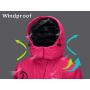 Wantdo Womens Mountain Waterproof Ski Jacket Windproof Rain Jacket Winter Warm Snow Coat