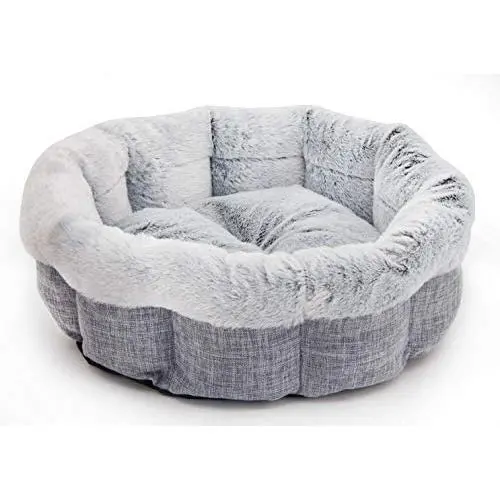 Best Pet Supplies - Breathable Linen Pet Bed for Summer