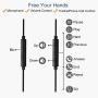 Joysico Sport Headphones Wired Over Ear In-ear Earbuds for Kids Women Small Ears Comfortable, Earhook Earphones for Running Exercise Jogging, Ear Buds with Microphone and Volume for Cell Phones Red