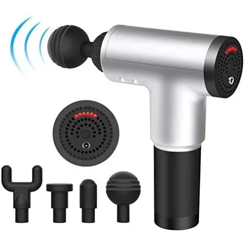 6 Speeds Massage Gun, Cordless Handheld Deep Tissue Muscle Massager, Chargeable Percussion Device Super Quiet 6 Speeds Massage Gun, Cordless Handheld Deep Tissue Muscle Massager, Chargeable Percussion Device Super Quiet