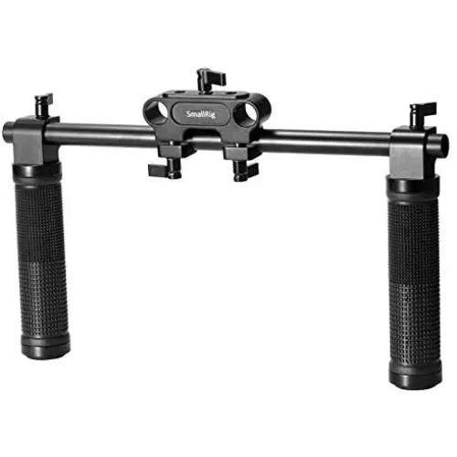 SMALLRIG 15mm Rod Rail Handle Kit for Camera Shoulder Rig – 998 SMALLRIG 15mm Rod Rail Handle Kit for Camera Shoulder Rig – 998