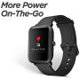 Amazfit Bip Fitness Smartwatch, All-Day Heart Rate and Activity Tracking, Sleep Monitoring, Built-In GPS, 30-Day Battery Life, Bluetooth, Onyx Black